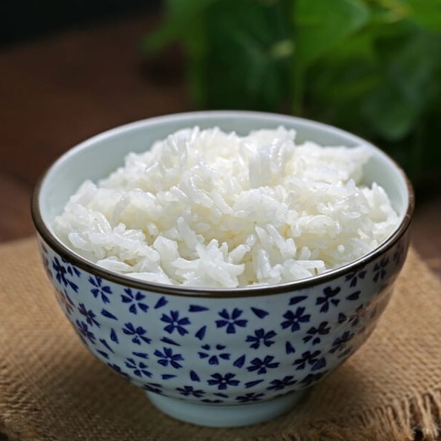Steamed Rice.