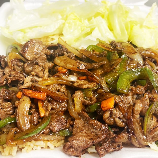 Kpop Bulgogi & Hibachi Rice.